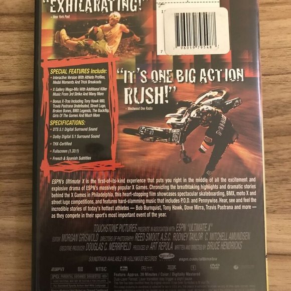 Ultimate X: The Movie (DVD, 2006). - Picture 2 of 3